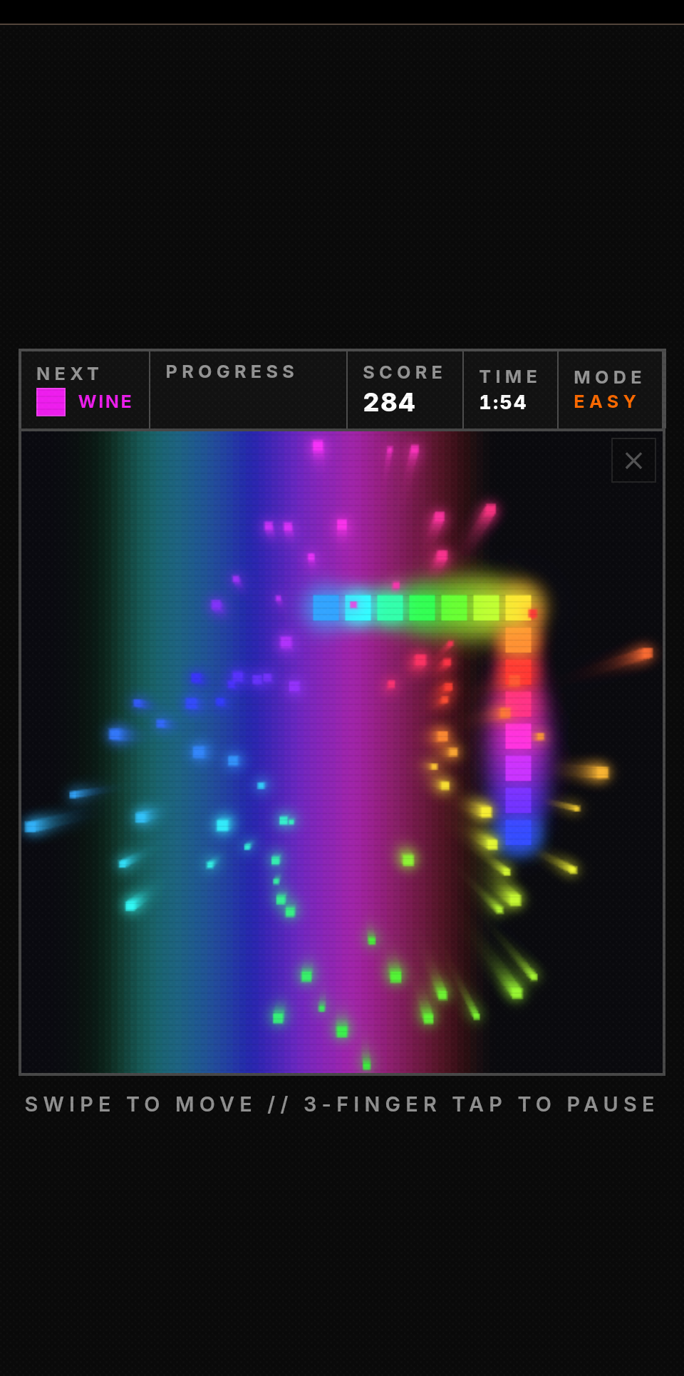 Rainbow Cobra rainbow burst