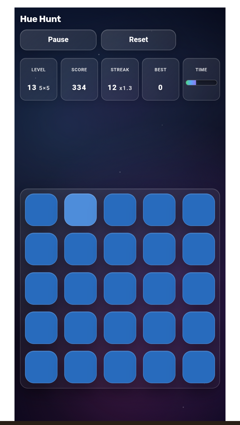 Hue Hunt gameplay